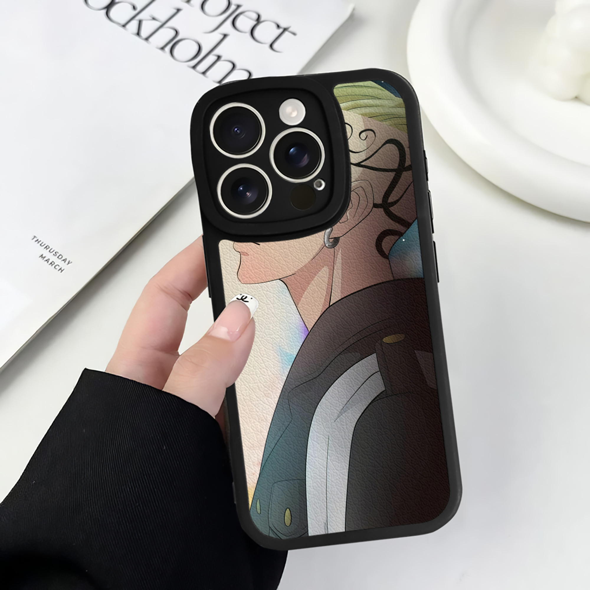 （画像用） 東京リベンジャーズ Tokyo Revengers 【iPhone 16シリーズ対応】シリコンスマホケース（レザー調） 材質：シリコン
